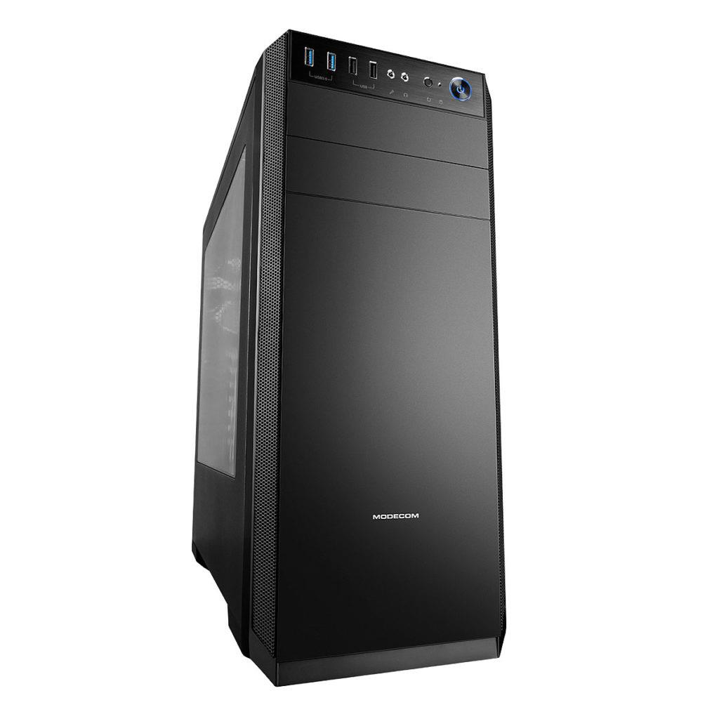 Case MODECOM Oberon Pro Midi Tower, čierna
